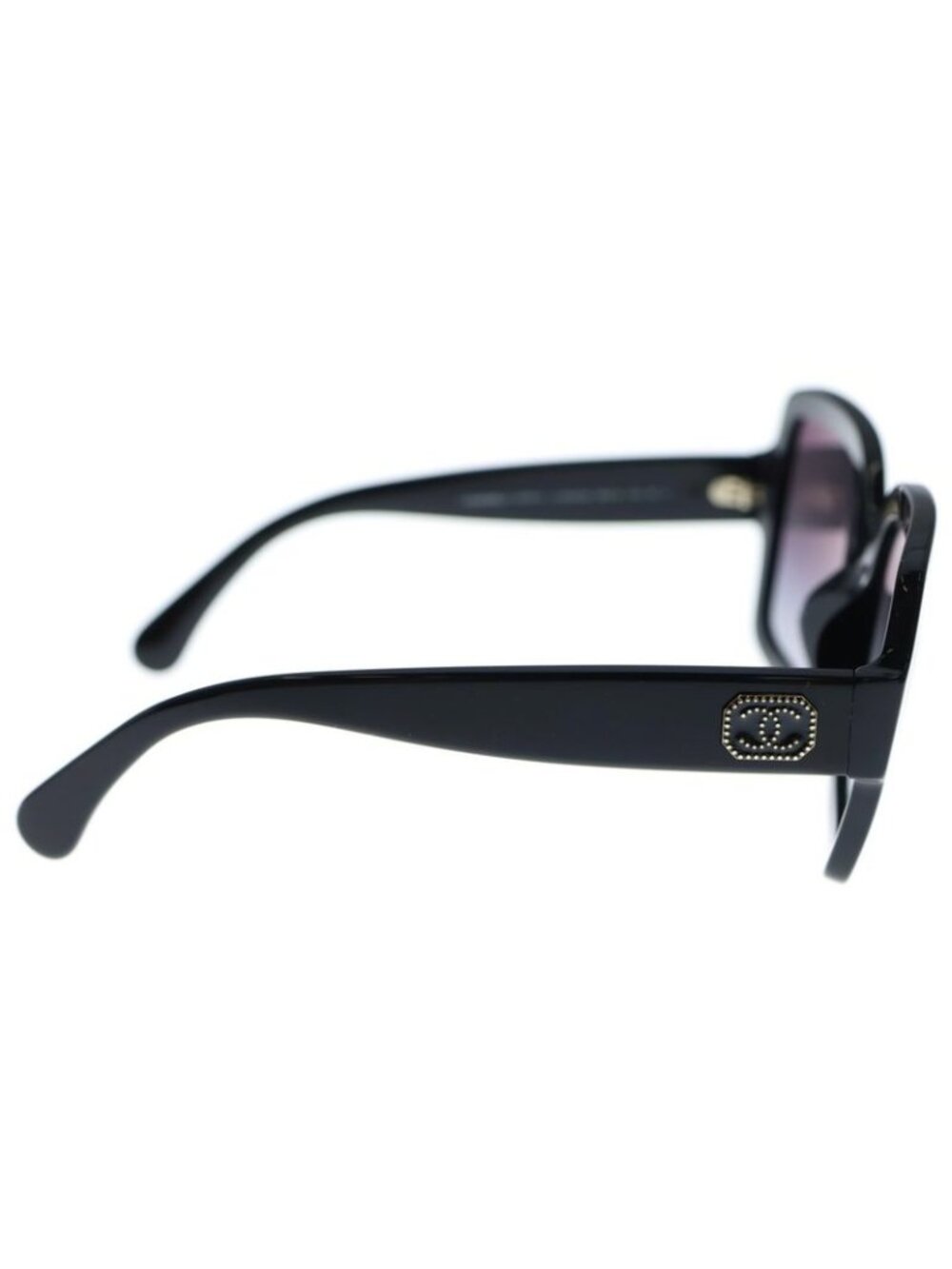 Chanel Coco Mark Sunglasses Black 5618 5479-a - Picture 3 of 6